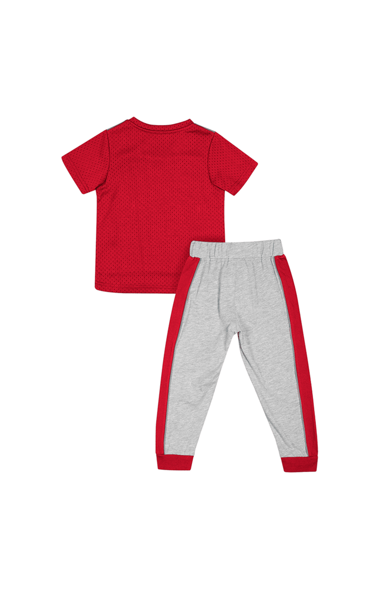 COLOSSEUM Toddler Colosseum Scarlet/Heather Gray Ohio State Buckeyes Ka-Boot-It Jersey & Pants Set, Alternate, color, Scarlet