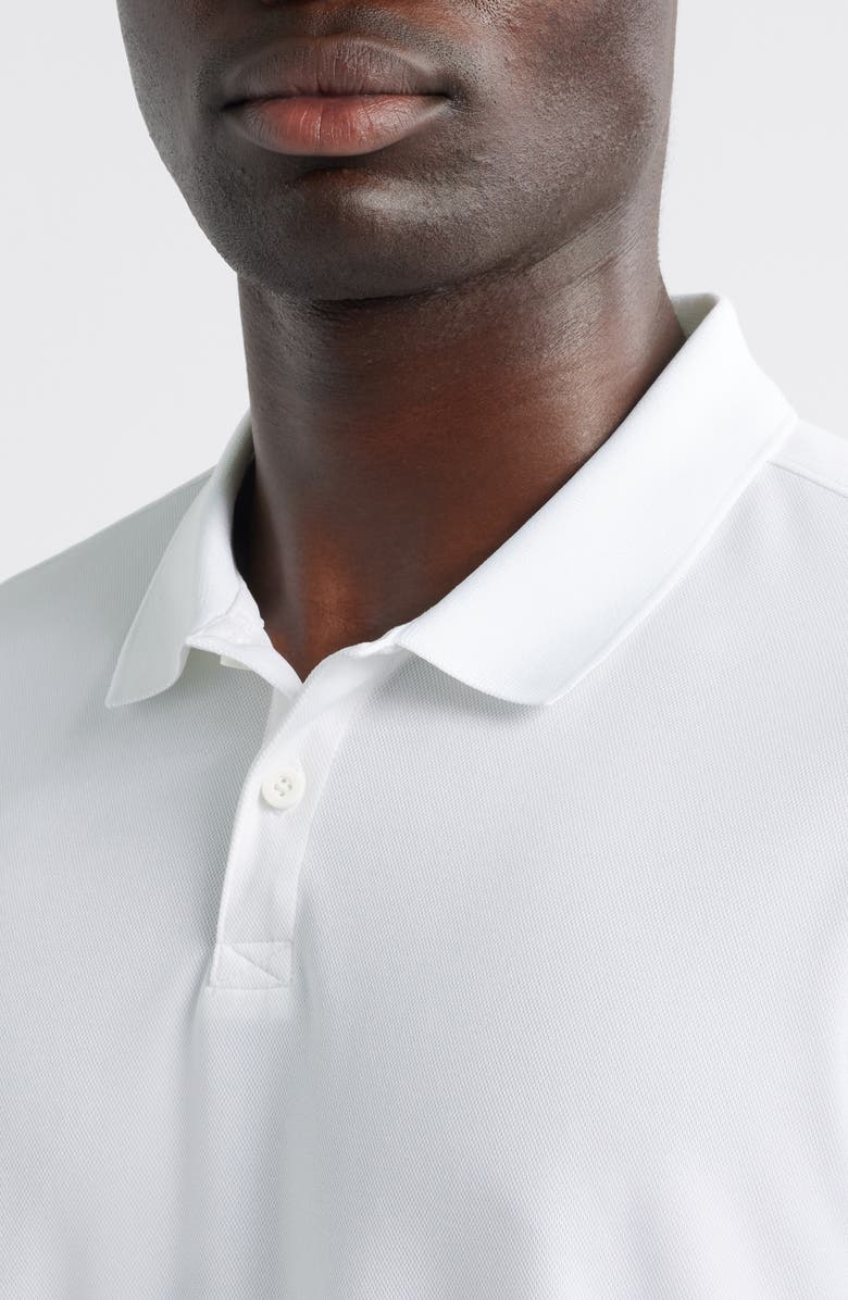Zella Pitch Piqué Polo, Alternate, color, White