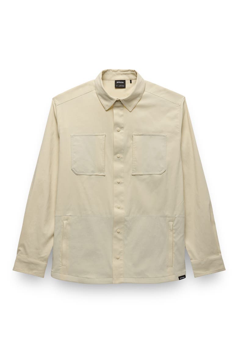 Stretch Zion Long Sleeve Button-Up Shirt, Alternate, color, BEACH PEBBLE