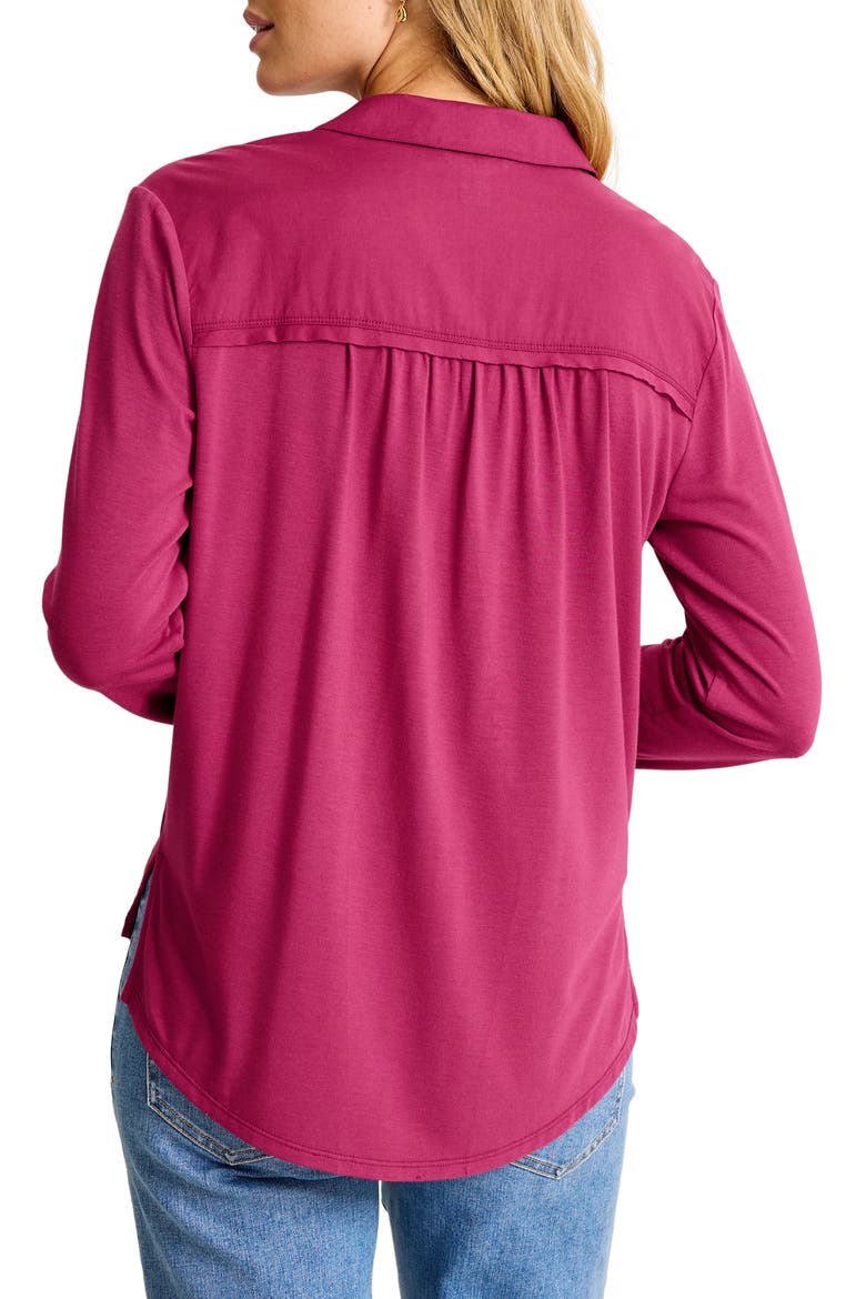 Button-Up Shirt, Alternate, color, SANTA ANA