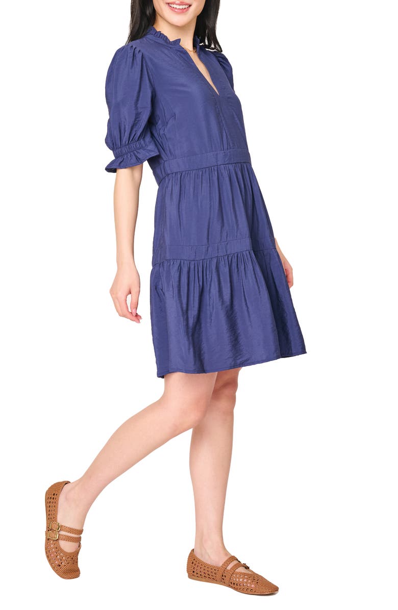 GIBSONLOOK Decked Out Elbow Sleeve Dress, Alternate, color, 