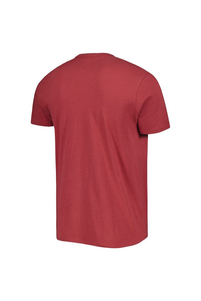 Men's '47 Cardinal Arizona Cardinals Team Stripe T-Shirt, Alternate, color, Cardinal