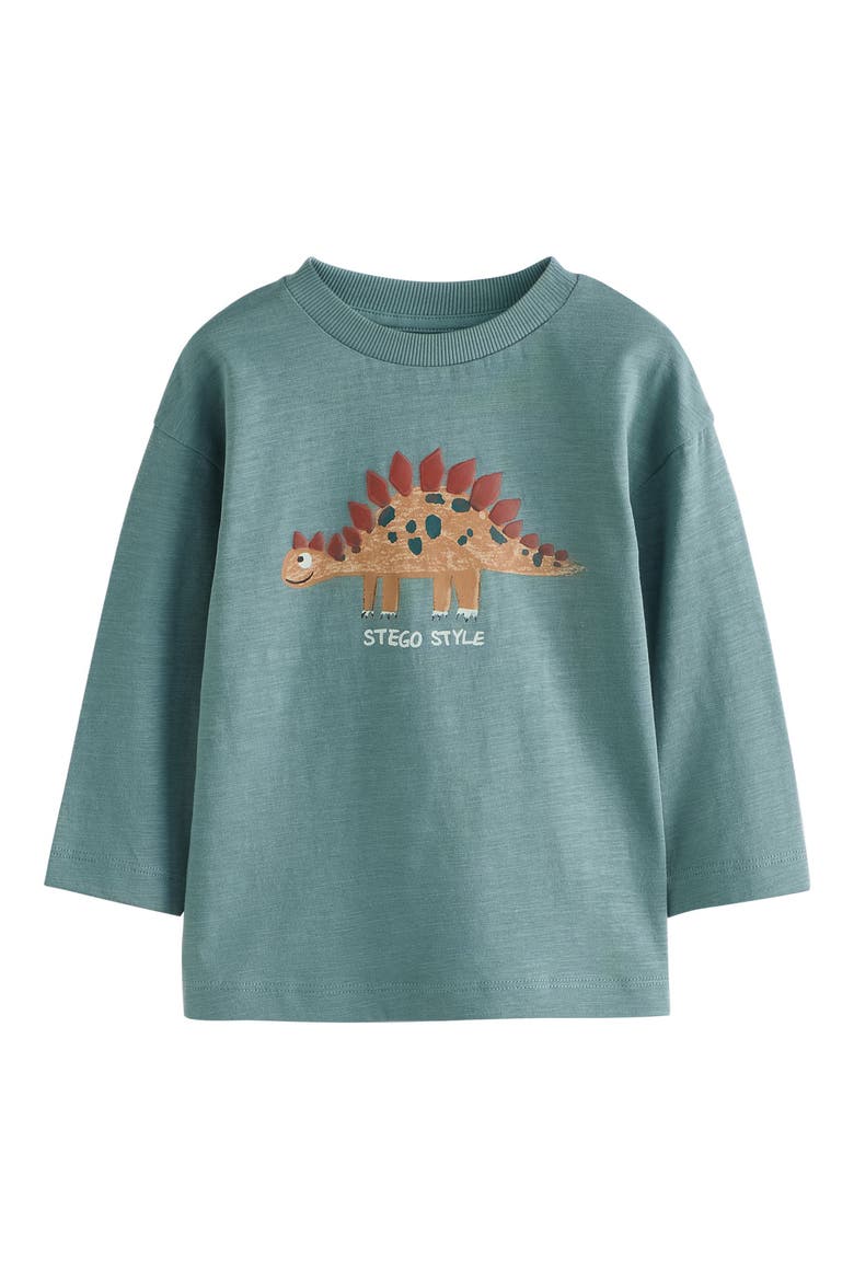 Kids' 3-Pack Dino Assorted T-Shirts, Alternate, color, BROWN