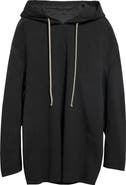 Rick Owens DRKSHDW Peter Oversize Cotton Hoodie