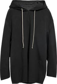 Rick Owens DRKSHDW Peter Oversize Cotton Hoodie