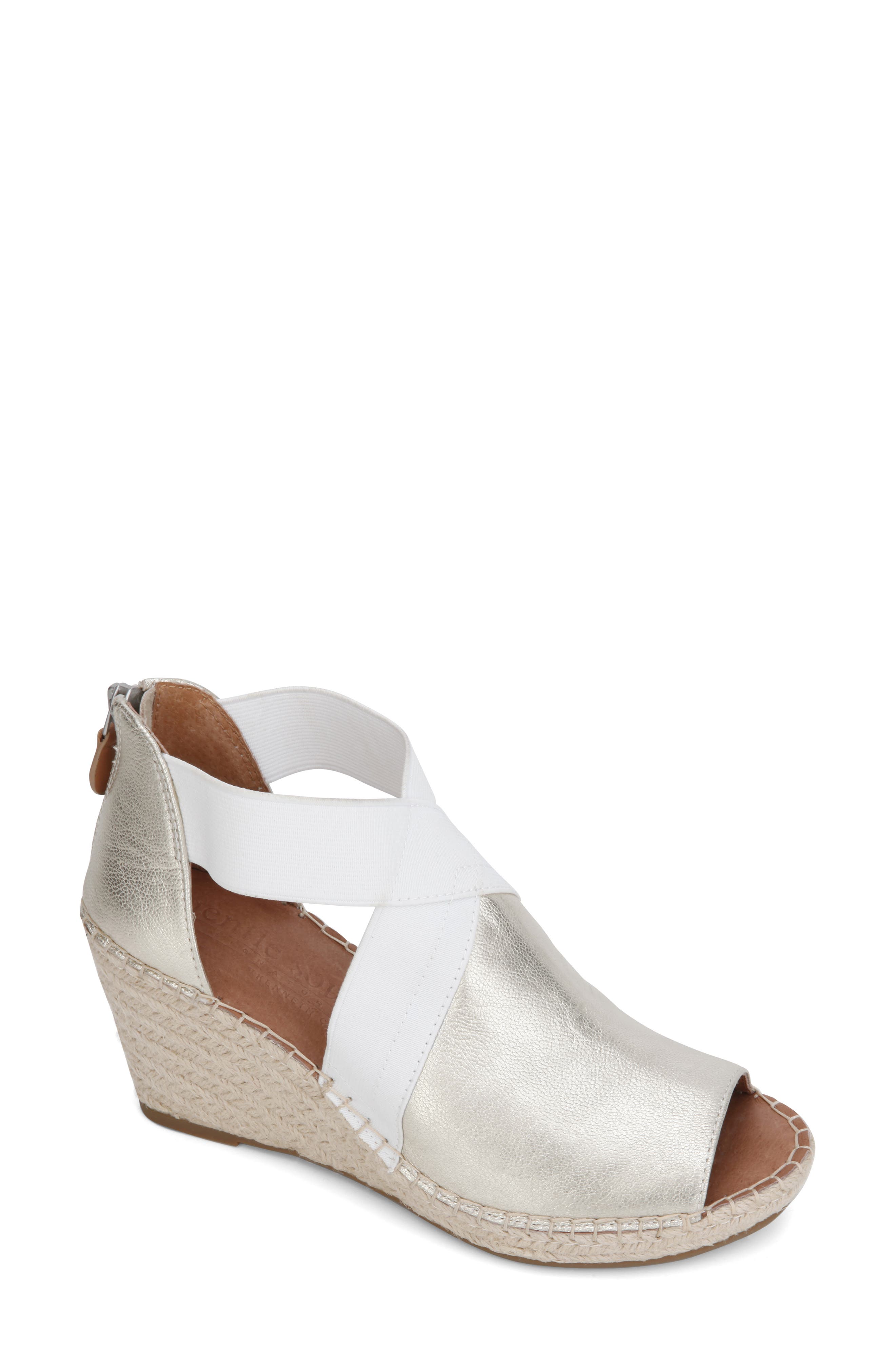 Signature Colleen Wedge Sandal, Main, color, ICE
