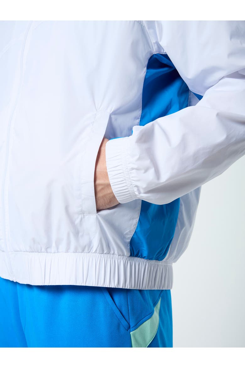 Luca Track Jacket, Alternate, color, BRILLIANT WHITE