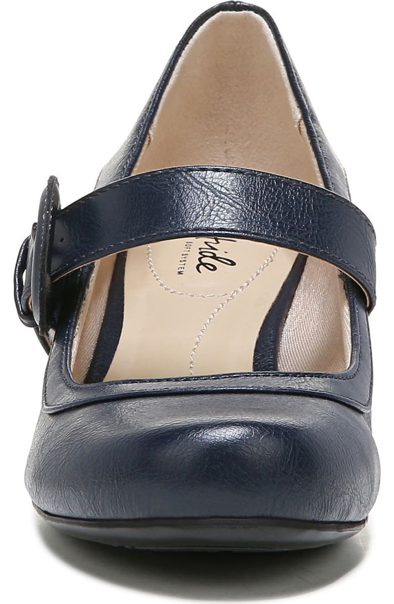 LifeStride Rozz Mary Jane Pump - Wide Width Available, Alternate, color, Navy