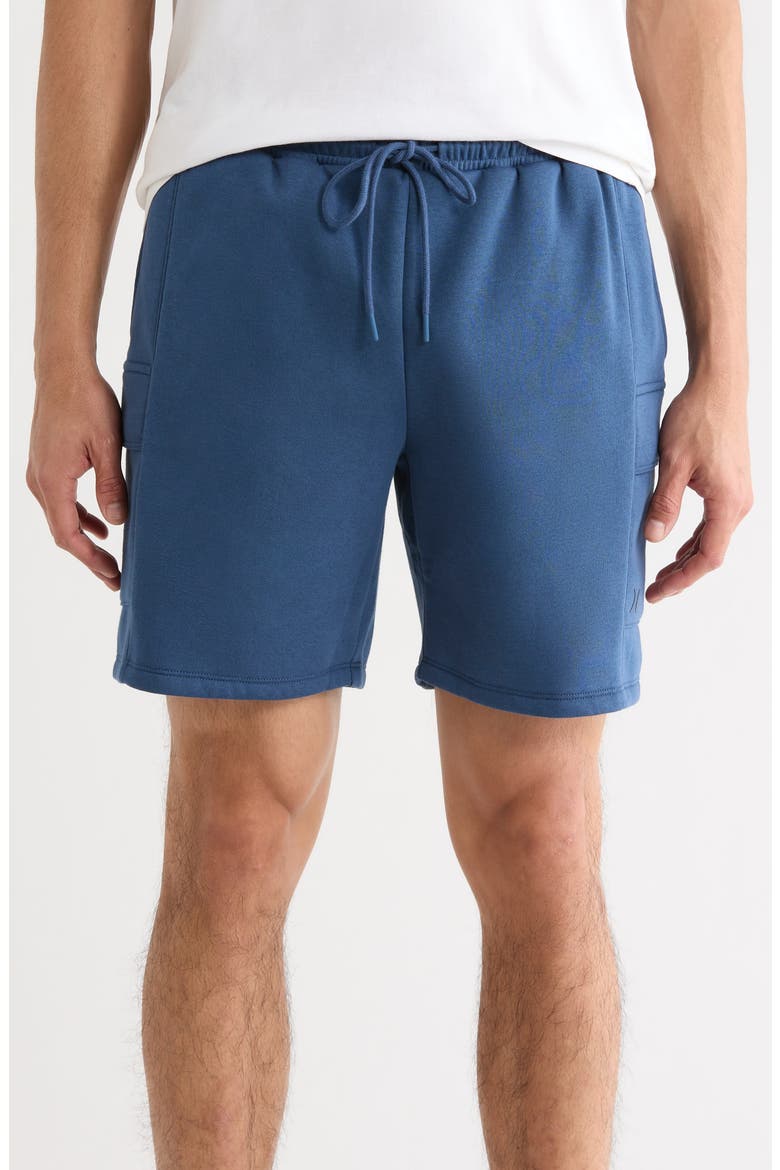 Pacific Cargo Shorts, Main, color, DARK DENIM