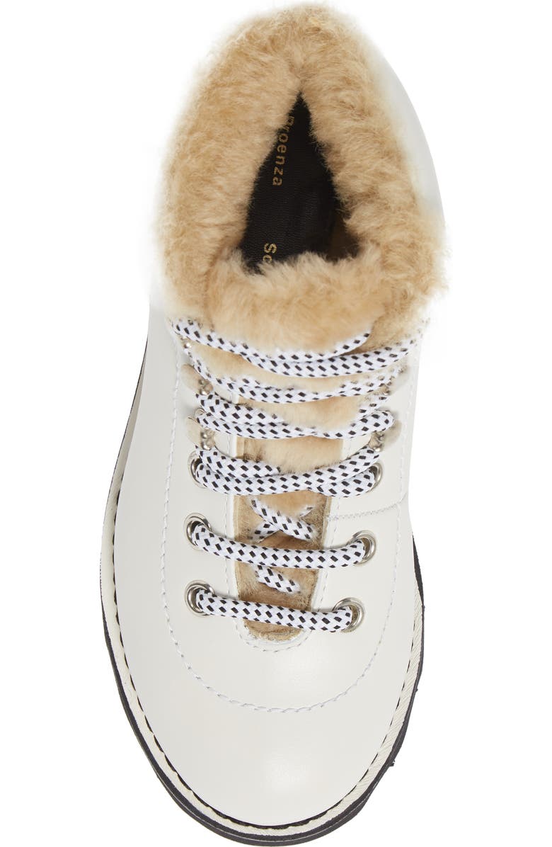 Proenza Schouler Genuine Shearling Lined Hiking Boot, Alternate, color,