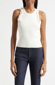 Cinq à Sept Ruffle Tank