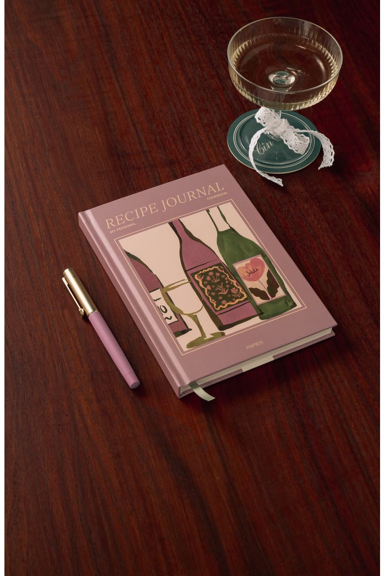 The Vineyard Recipe Journal, Alternate, color, LIGHT/ PASTEL PURPLE