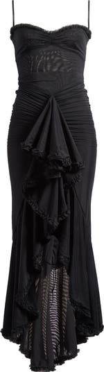 Gabbi Ruffle Front Gown