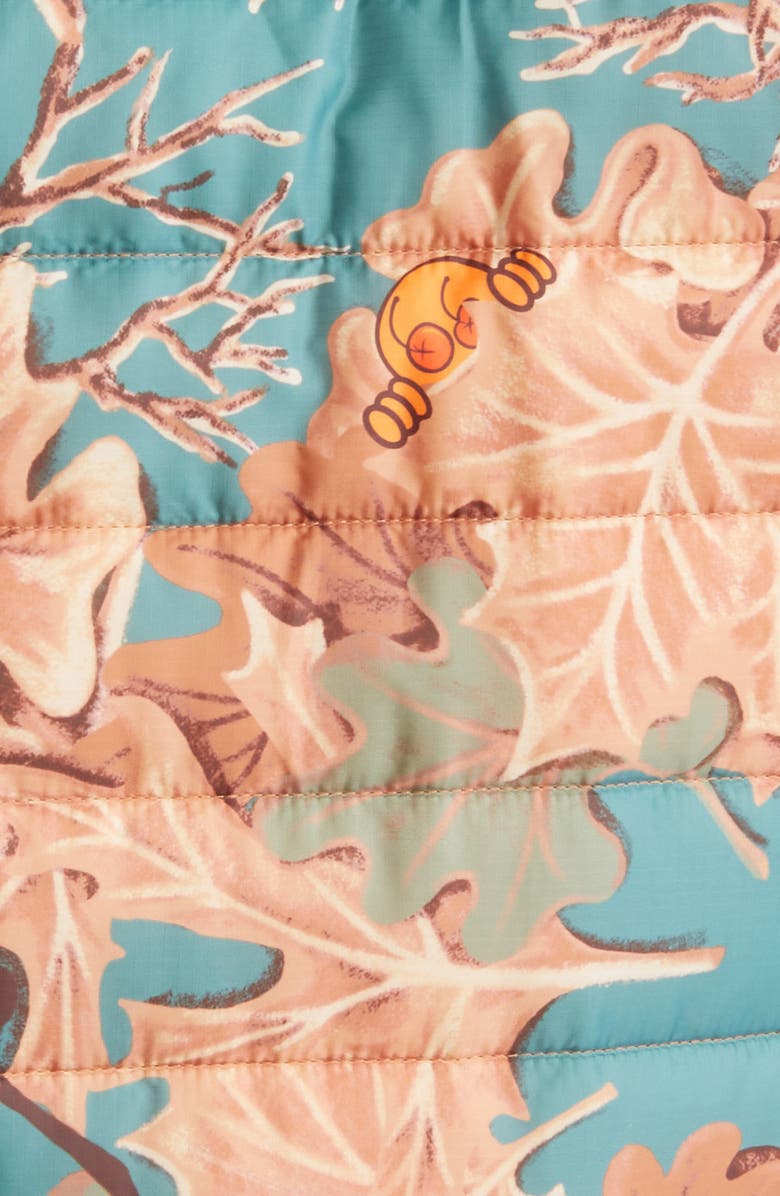 ICECREAM Kale Camouflage Print Puffer Jacket, Alternate, color,