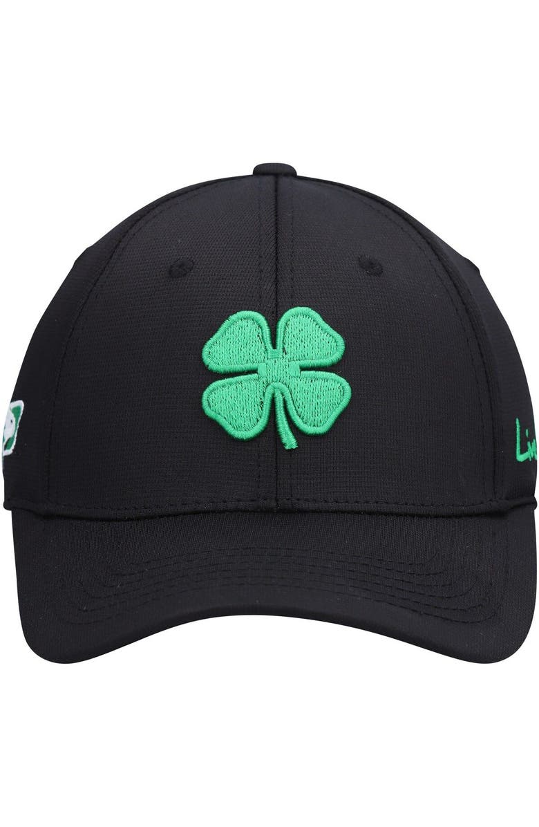 Black Clover Men's Black North Dakota Spirit Flex Hat, Alternate, color, Black