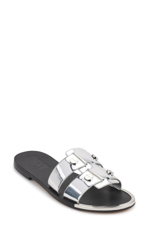 Glynn Studded Slide Sandal (Women)