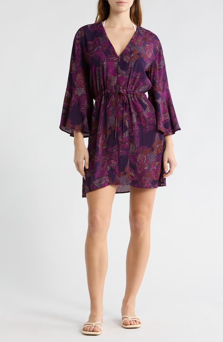 Maaji Cover-Up Caftan, Main, color, Purple