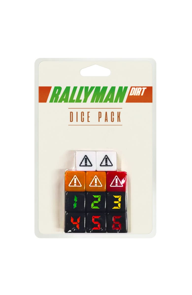 Synapses Games Rallyman Dirt Dice Pack, Strategy Board Game Accessory, Main, color, Multicolored