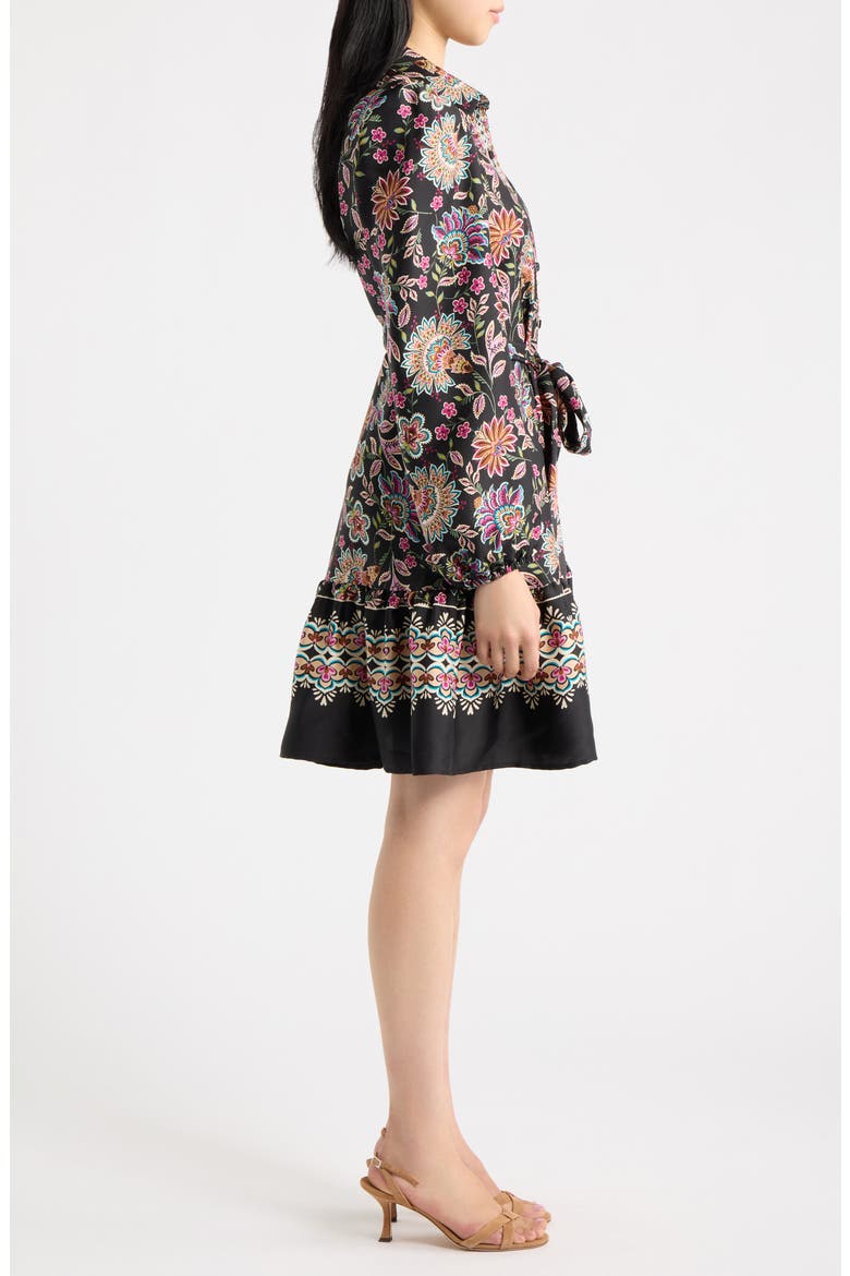 Tiered Shirtdress, Alternate, color, ANNE BLACK MULTI