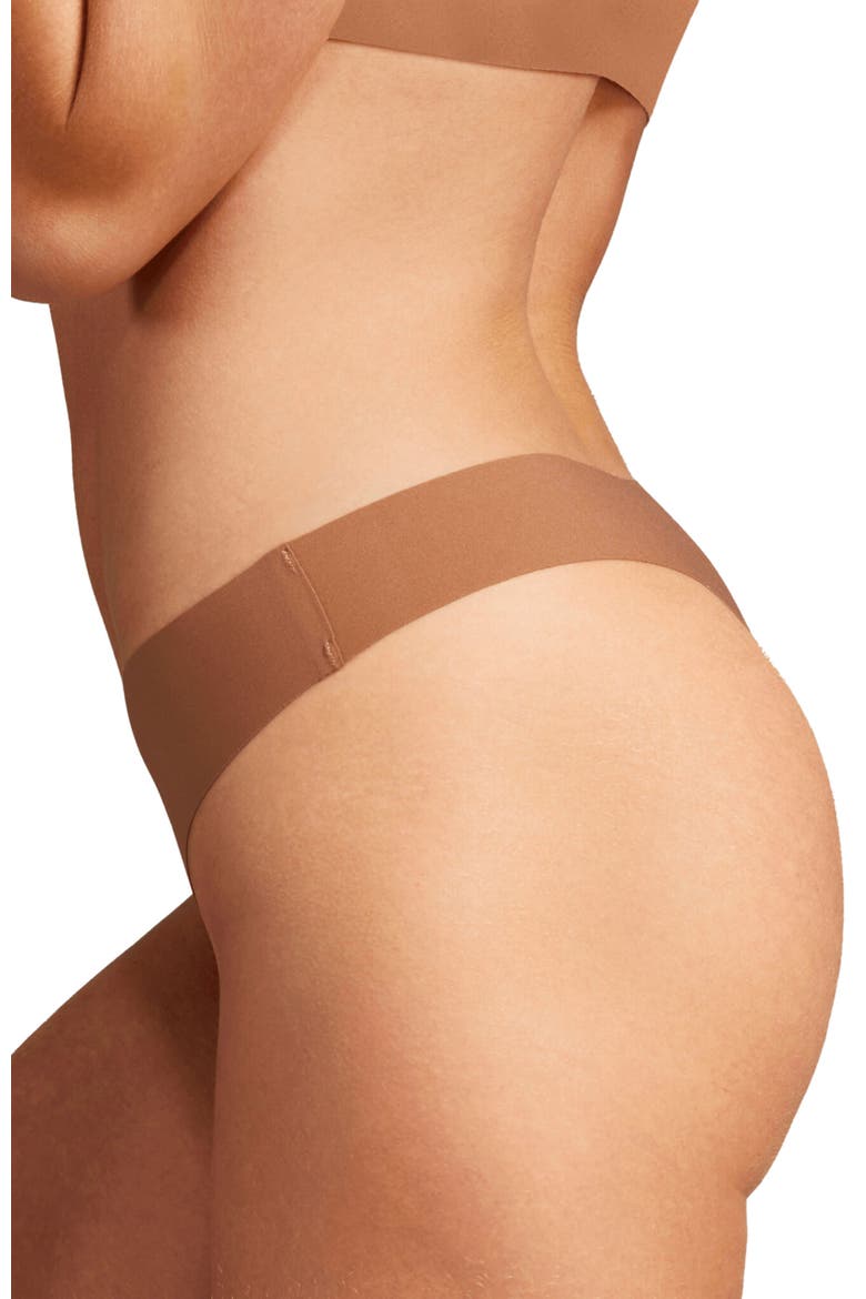 No-Show Thong, Alternate, color, Toffee