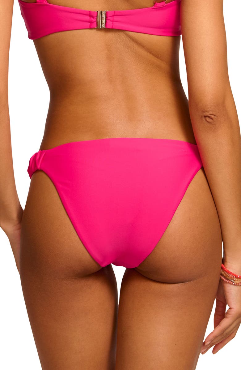 Ramy Brook Joelle Bikini Bottoms, Alternate, color, Perfect Pink