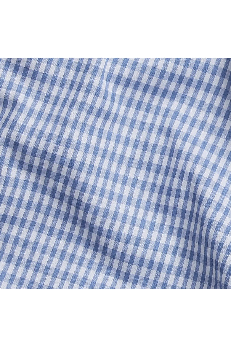Gingham Davant Bubble, Alternate, color, Gray Blue Gingham