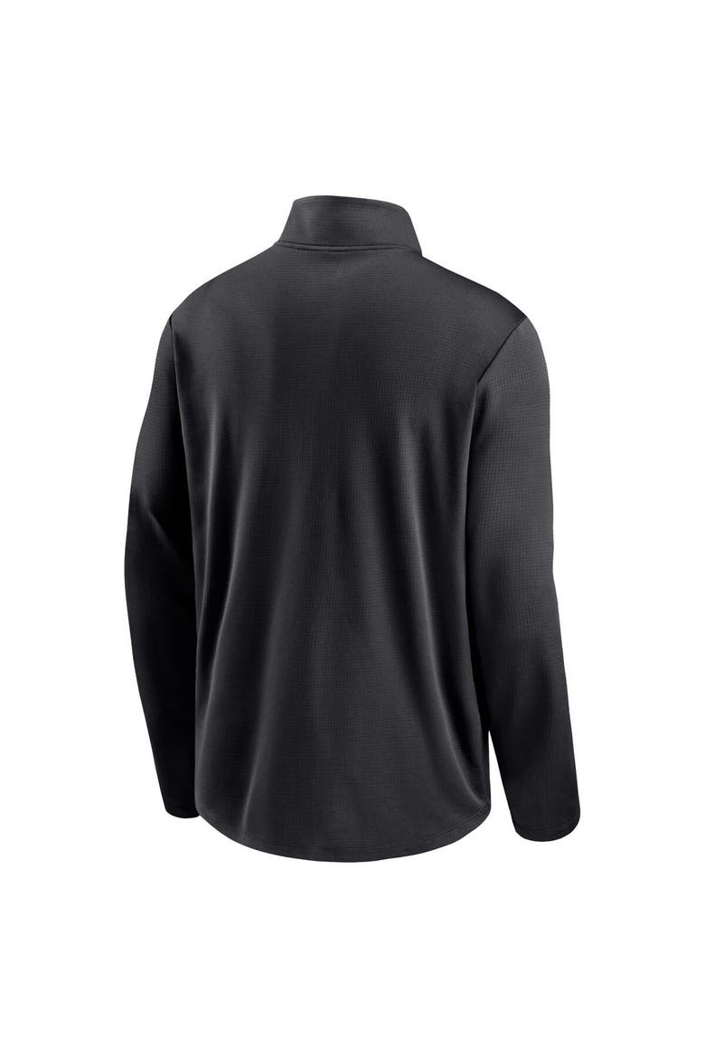 Men's Nike Black Colorado Rockies Diamond Icon Pacer Performance Quarter-Zip Windbreaker Top, Alternate, color, Black