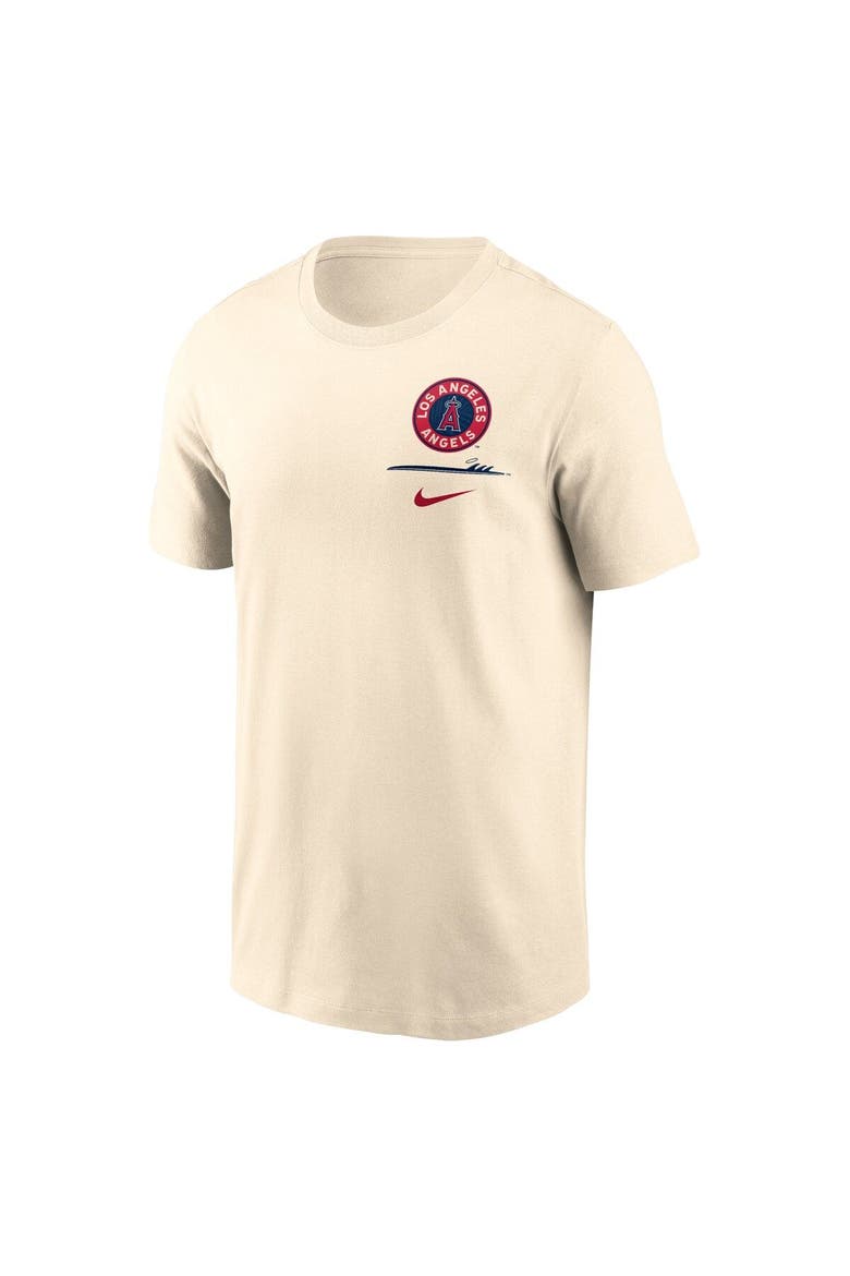 Men's Nike  Cream Los Angeles Angels City Connect 2-Hit T-Shirt, Alternate, color, Cream