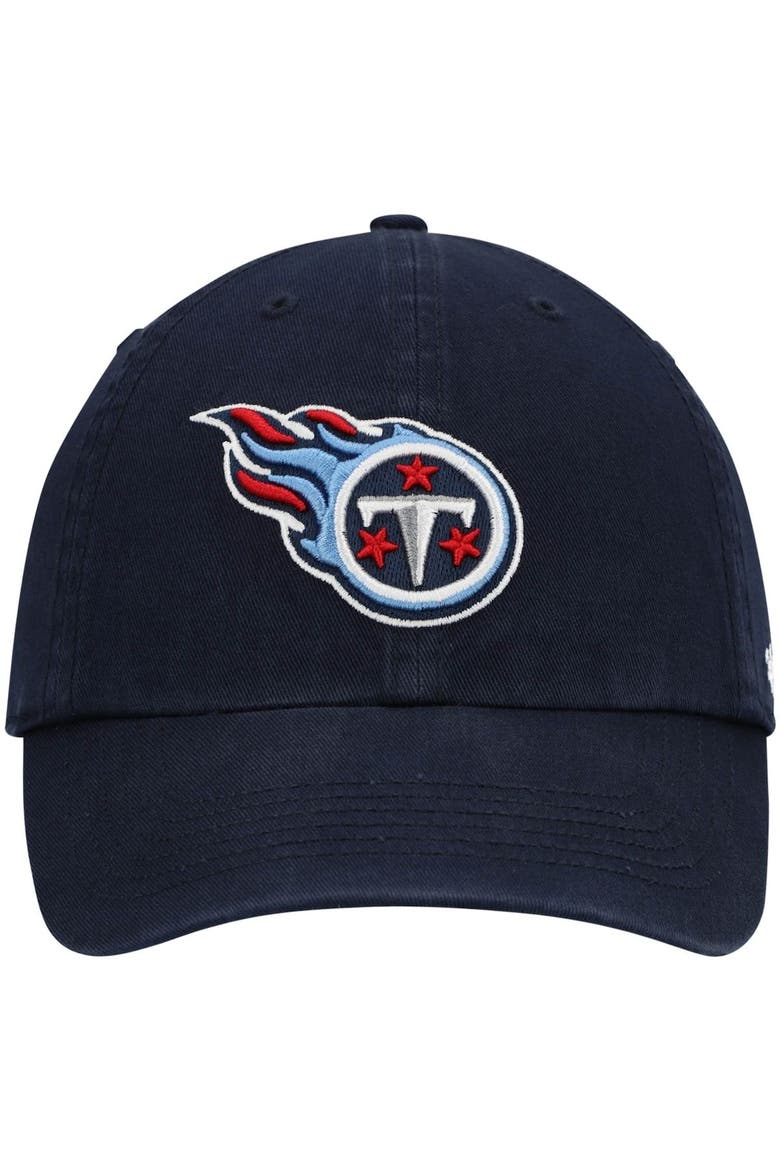 Men's '47 Navy Tennessee Titans Franchise Logo Fitted Hat, Alternate, color, Navy