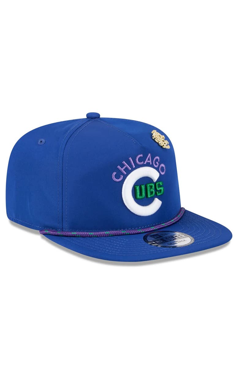 New Era Men's New Era  Royal Chicago Cubs 2025 Big League Chew Golfer Snapback Hat, Alternate, color, Royal