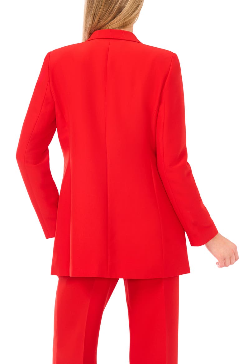 Open Front Blazer, Alternate, color, CLASSIC CHERRY