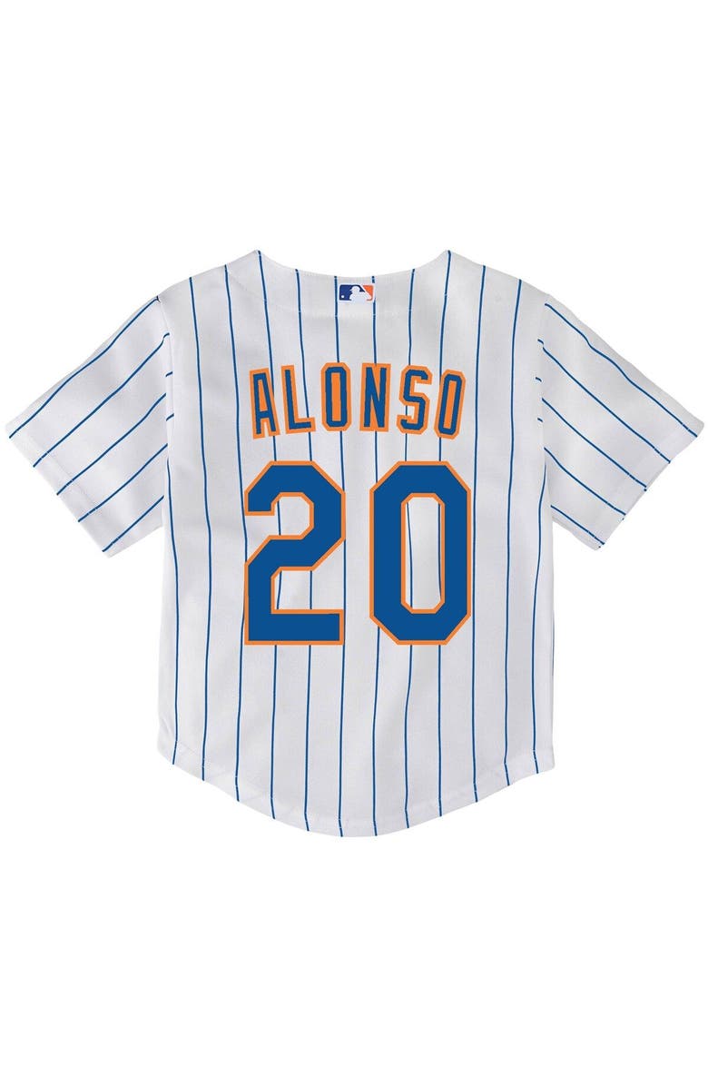 Nike Toddler Nike Pete Alonso White New York Mets Home Replica Player Jersey, Alternate, color, 
