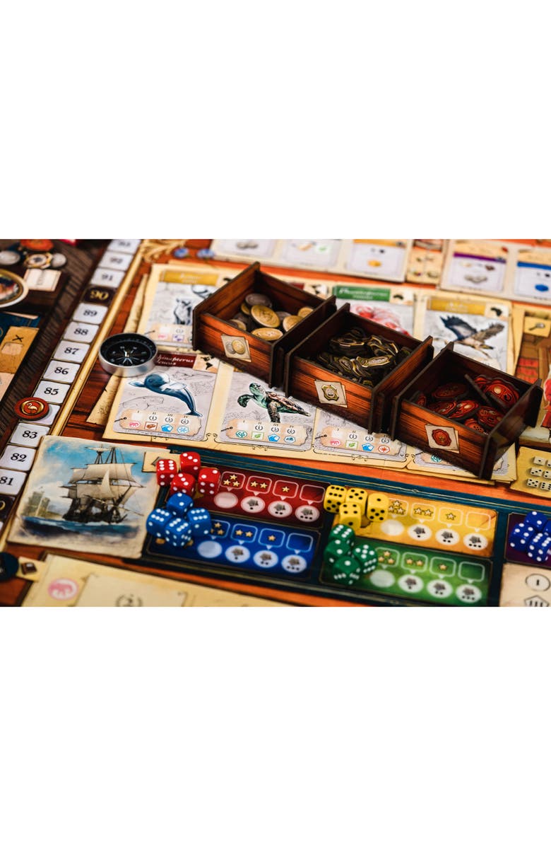 Holy Grail Games Encyclopedia Dice Based Worker Placement Board Game 4+, Alternate, color, Multicolored