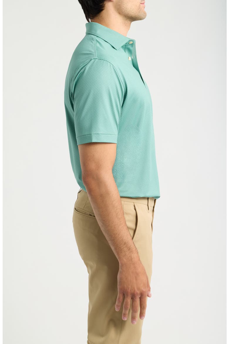 Fulton Summer Comfort Performance Jersey Polo, Alternate, color, FRESH MINT