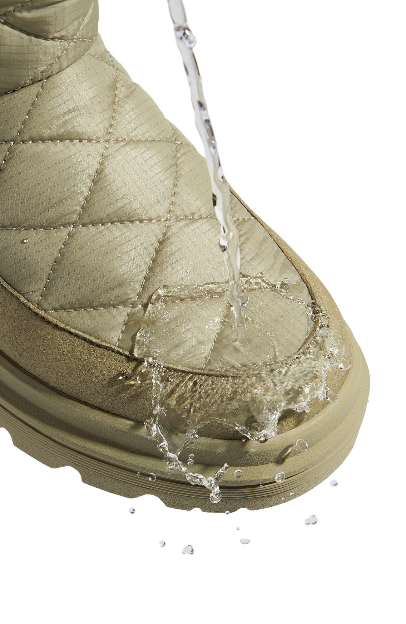 Quilted Waterproof PufferTherm Warm Boots, Alternate, color, Cardamon Water Prf