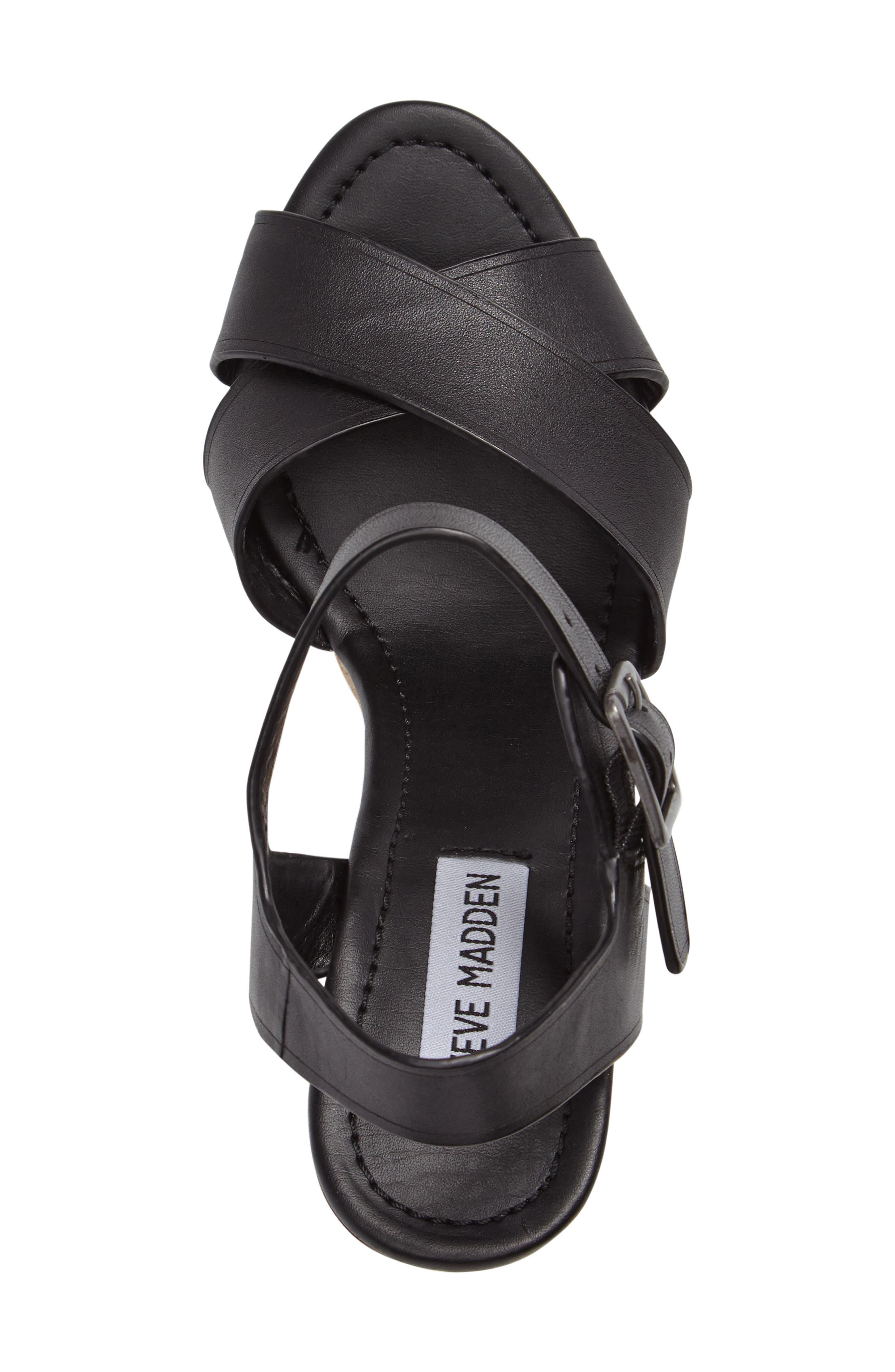 Steve Madden Paso Espadrille Wedge Sandal, Alternate, color, 