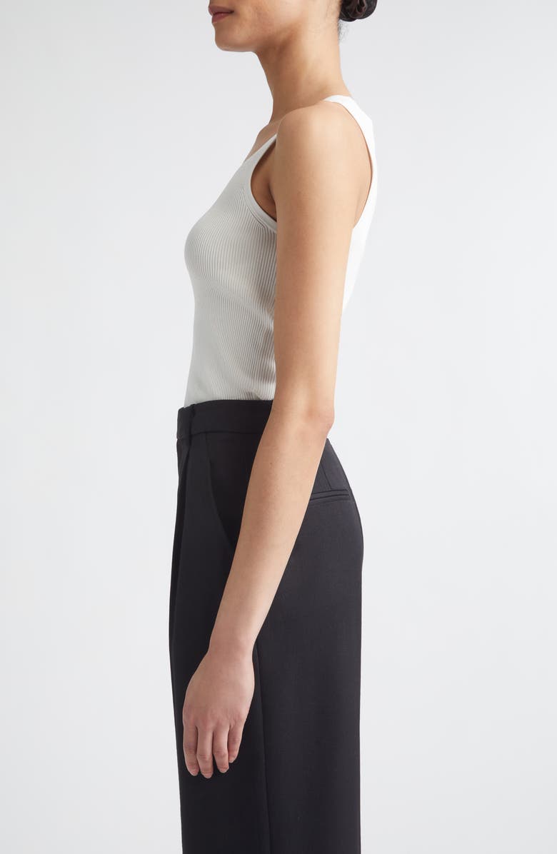 Max Mara Rib Sweater Tank, Alternate, color, White