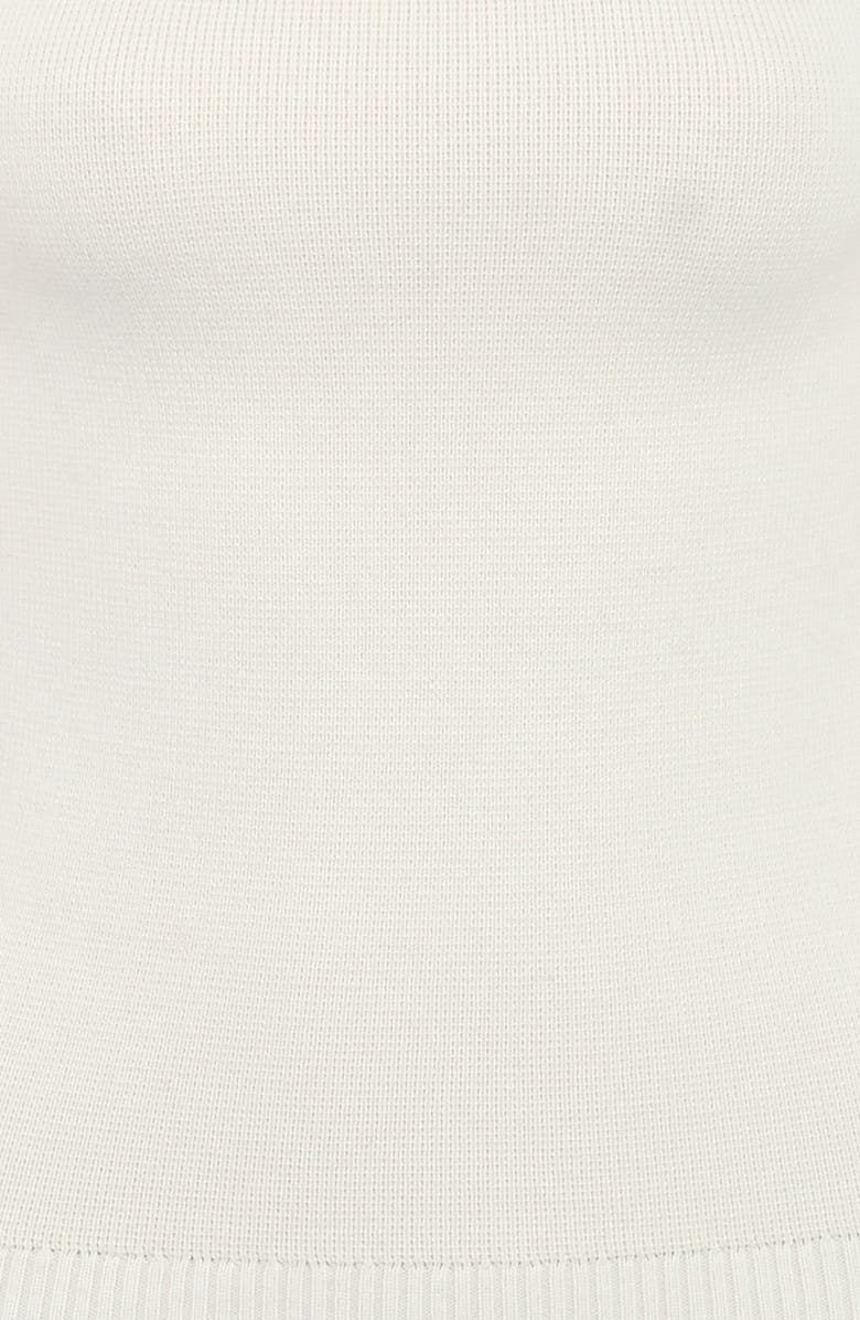 HOUSE OF CB Adelita Split Cowl Neck Sweater, Alternate, color, Cream