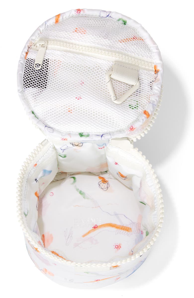 Dagne Dover Small Mila REPREVE<sup>®</sup> Recycled Polyester Toiletry Organizer Bag, Alternate, color,