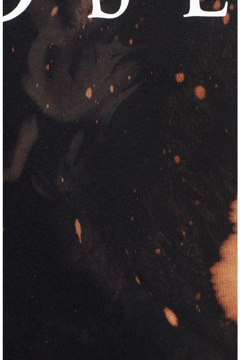 Novel Tie Dye Tee, Alternate, color, BLACK BLEACH
