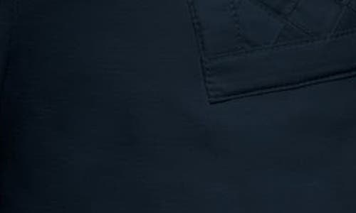 Shop Ramy Brook Tamika Woven Patch Pocket Cotton Blend Shorts In Navy