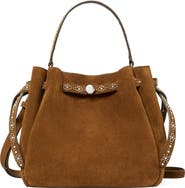 Tory Burch Romy Studded Leather Bucket Bag
