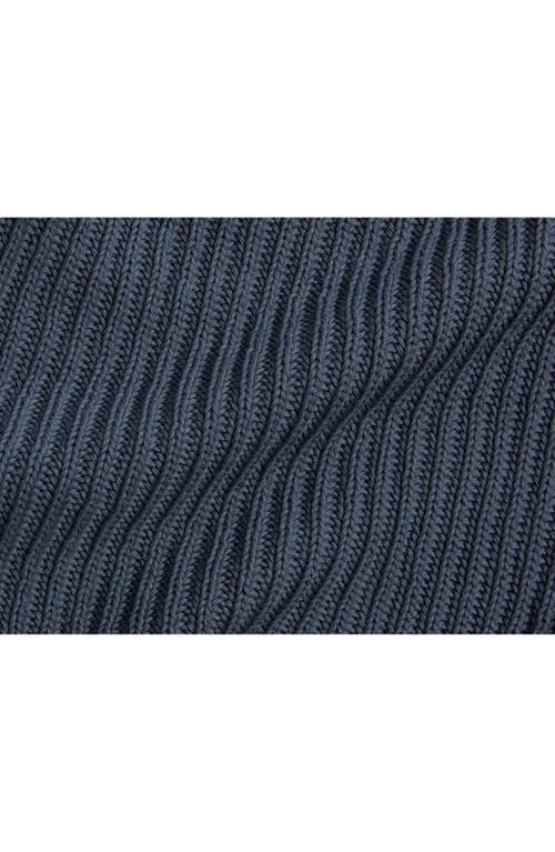 Parachute Organic Cotton Ribbed Throw Blanket In Multi