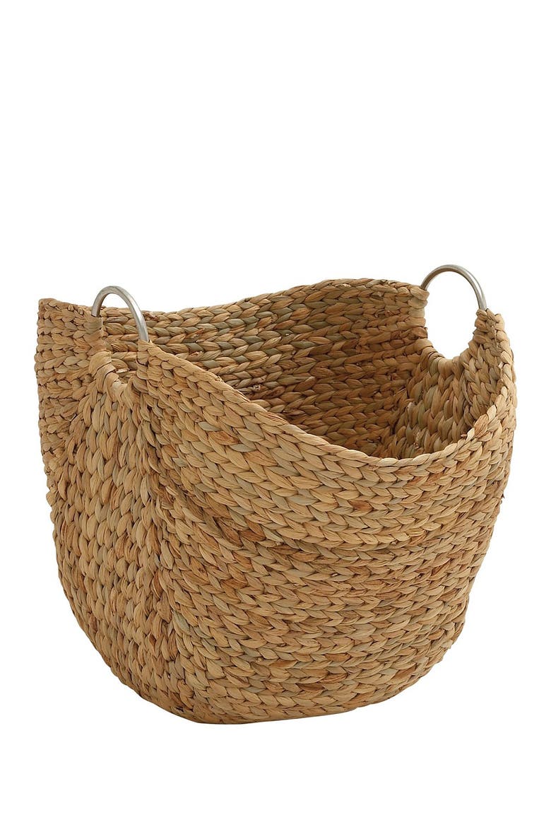Sea Grass Woven Basket, Main, color, BROWN