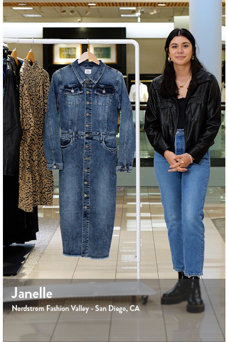Piece Dyed Denim Dress video