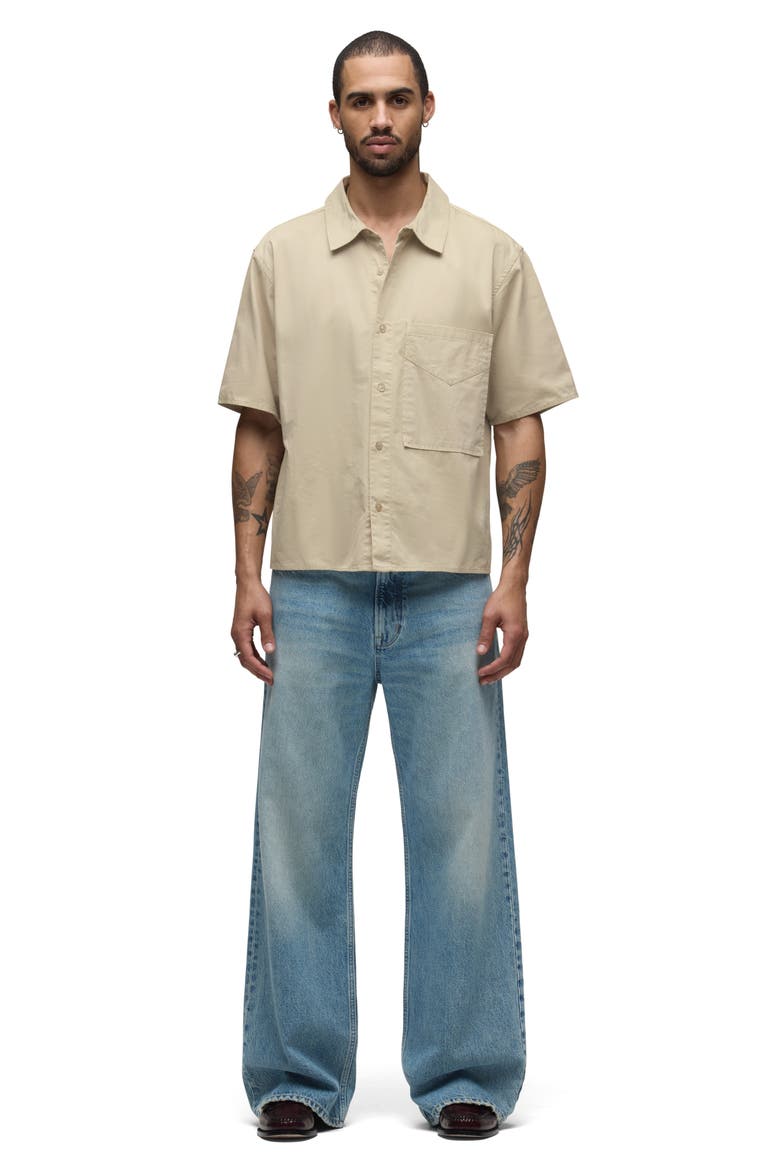 Rex Short Sleeve Button-Up Shirt, Alternate, color, DIEGO
