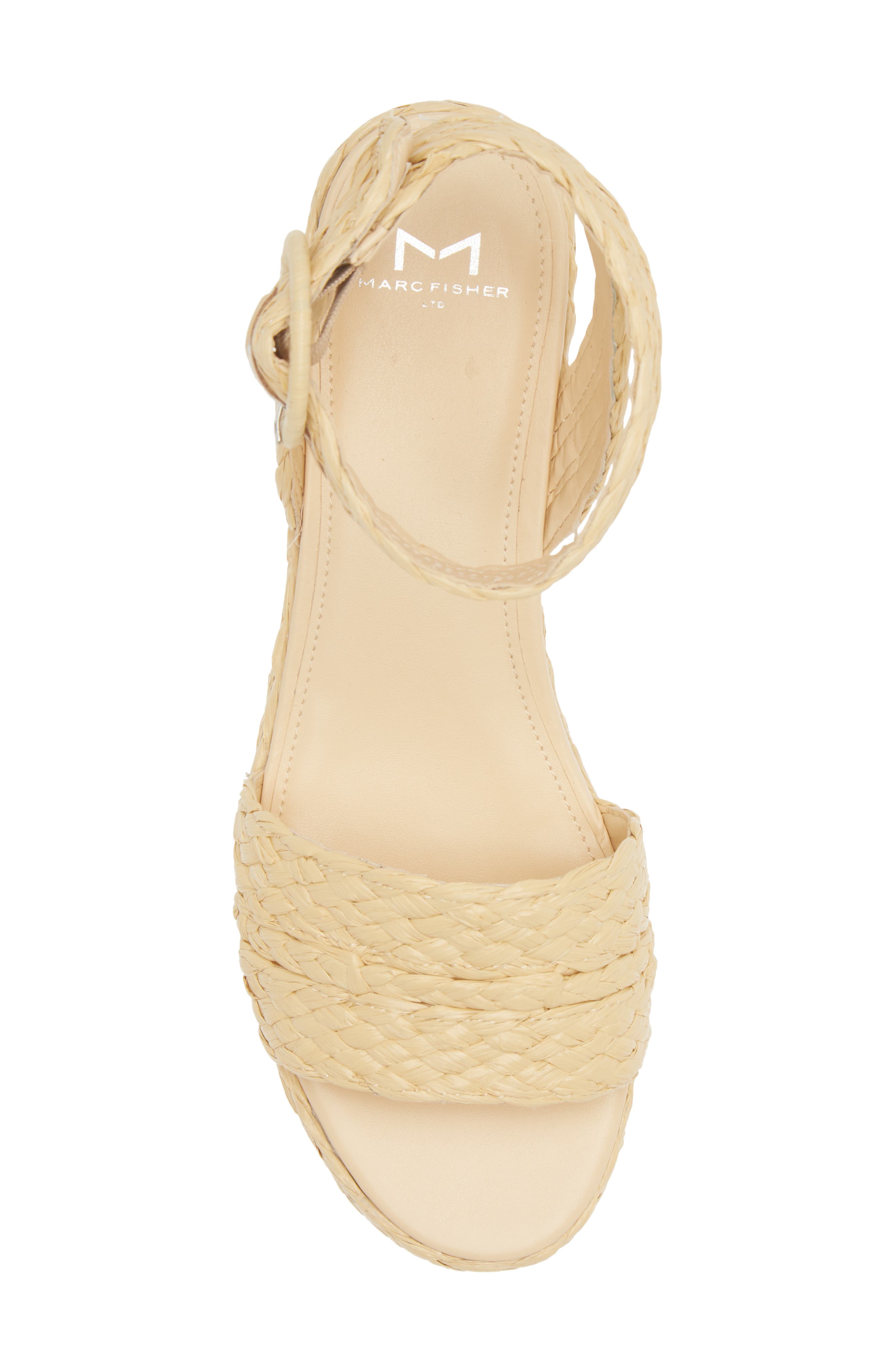 Marc Fisher LTD Marcell Espadrille Platform Sandal, Alternate, color, 