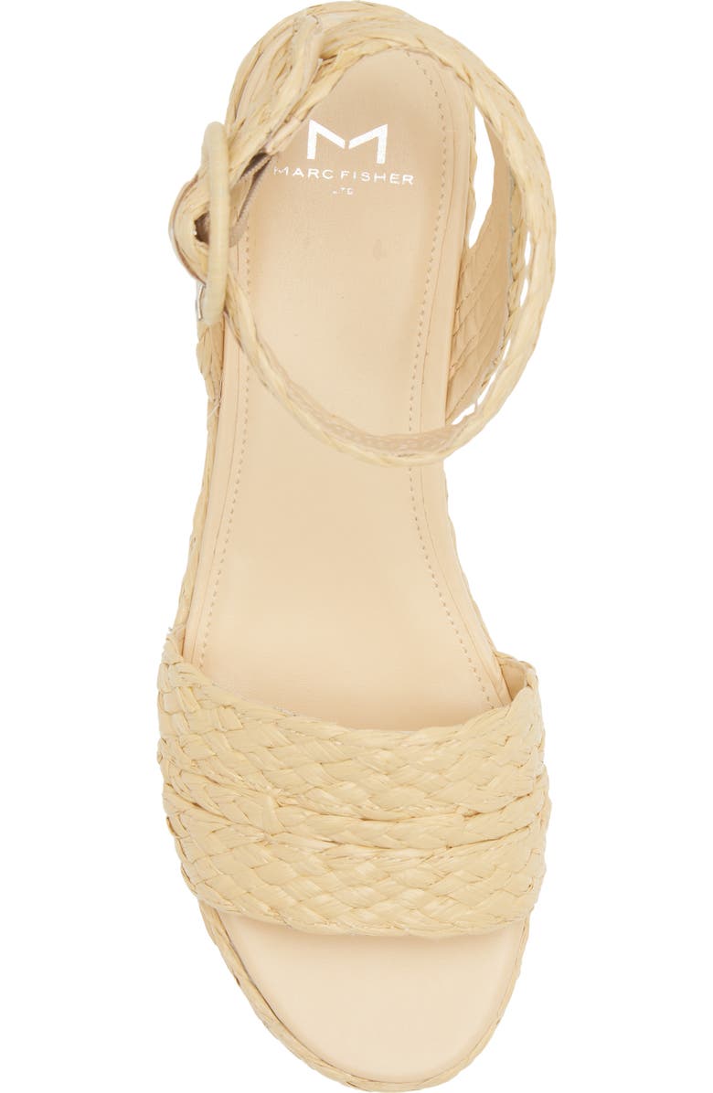 Marc Fisher LTD Marcell Espadrille Platform Sandal, Alternate, color,