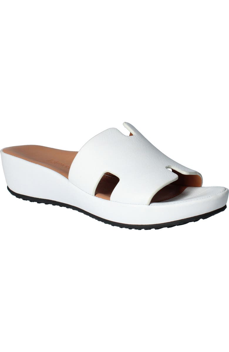 L'Amour des Pieds Catiana Platform Sandal, Main, color, White