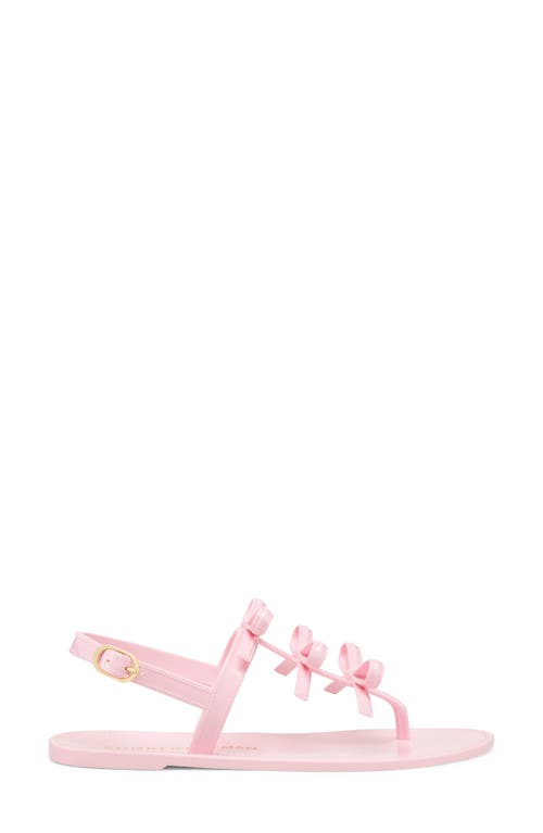 Stuart Weitzman Women's Felicity Bow Sandals In Pink Marshmallow